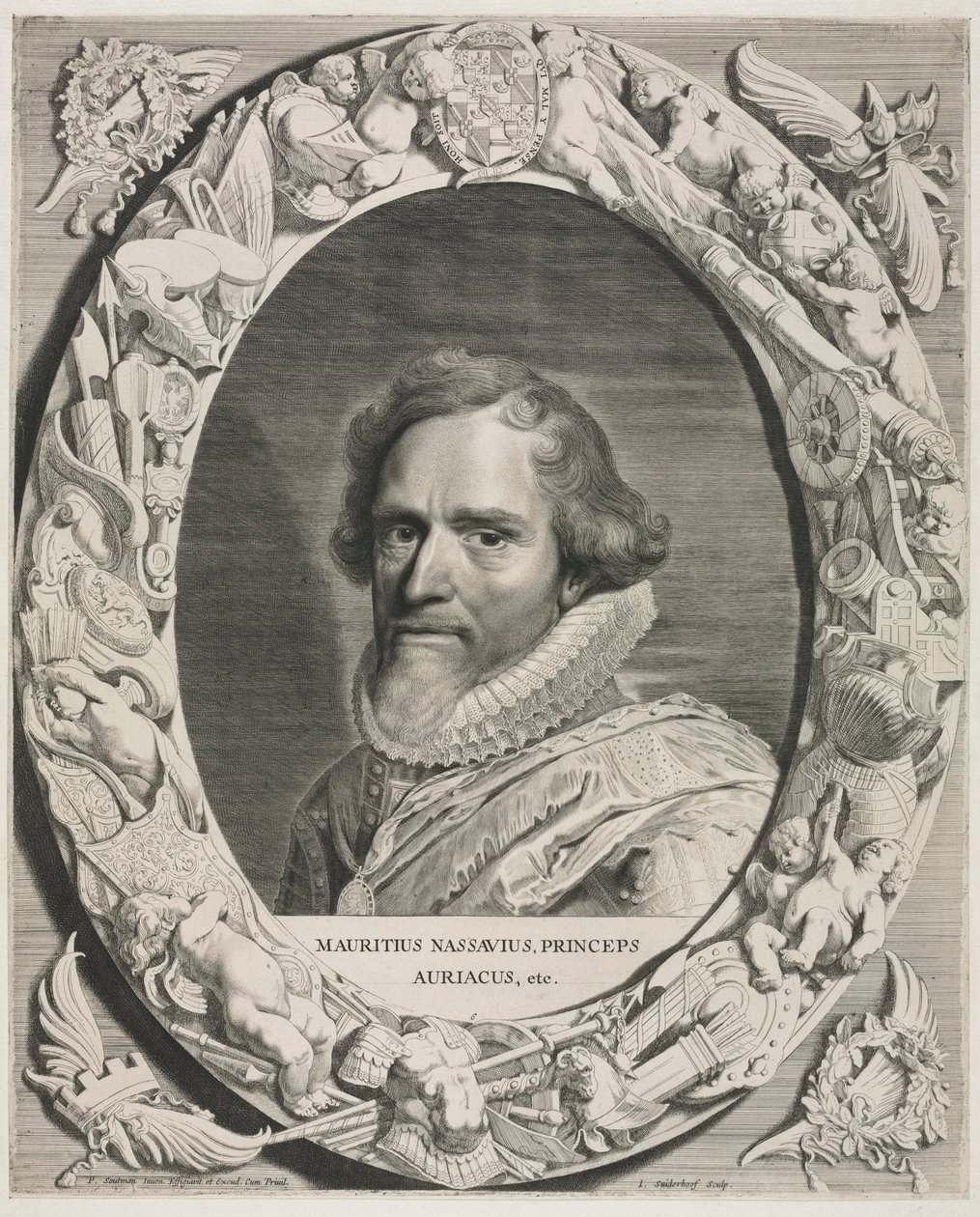 Maurits van Nassau door Jonas Suyderhoef