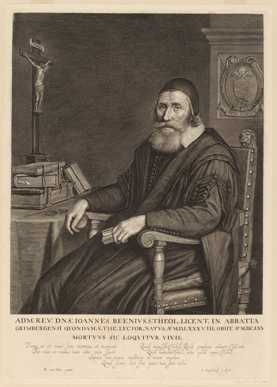 Johannes Been door Jonas Suyderhoff after Hendrik Cornelisz van Vliet