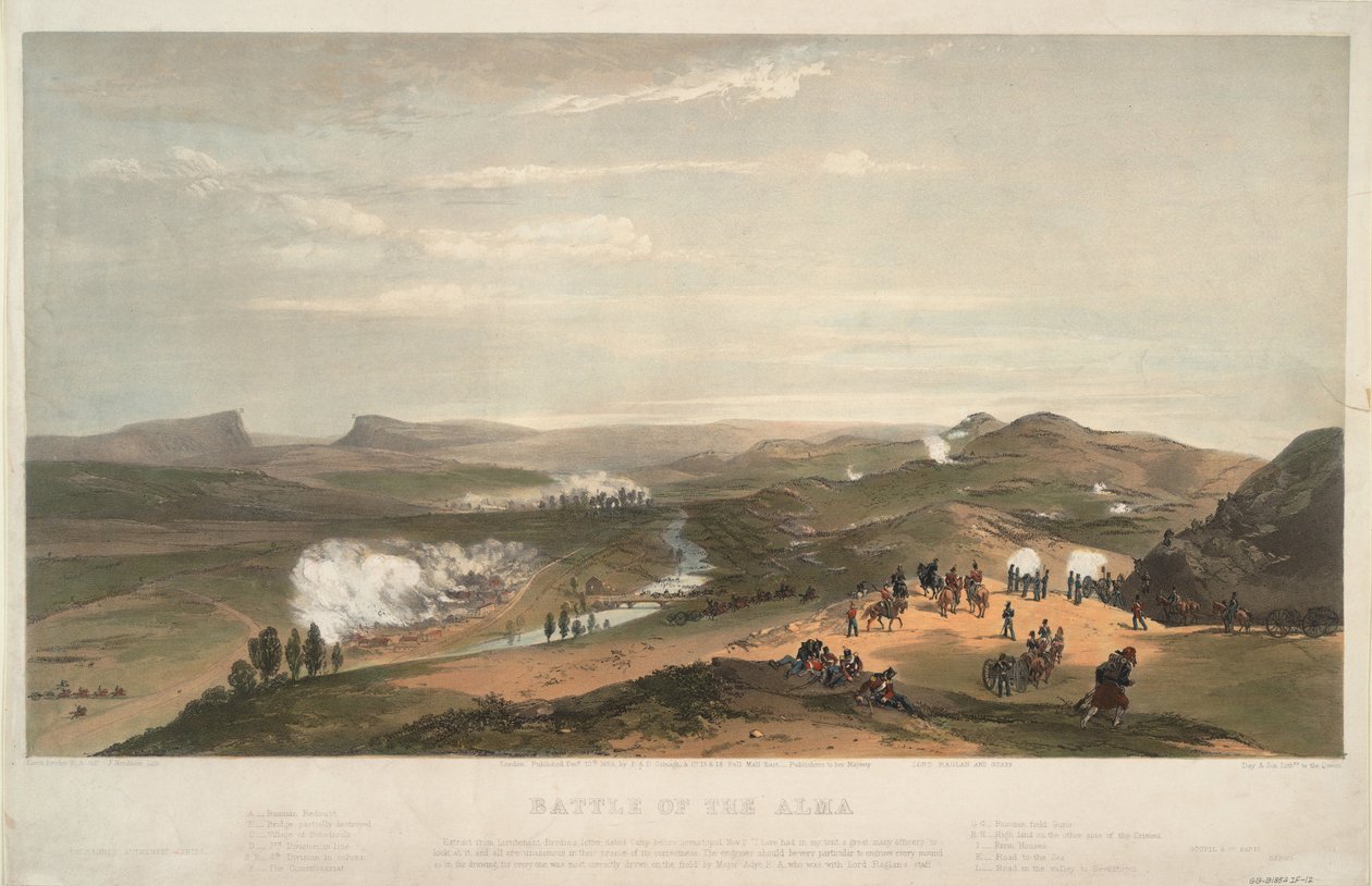De Slag bij de Alma op 20 september 1854, 1854 door Jonathan Needham