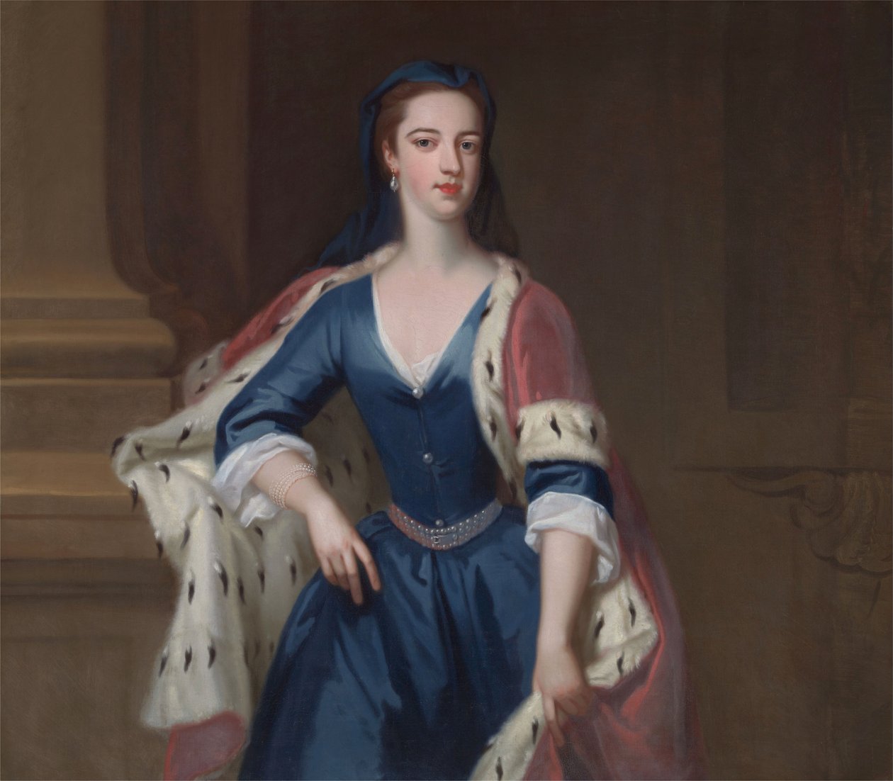 Lady Anne Cavendish (dochter van Elihu Yale ) door Jonathan Richardson