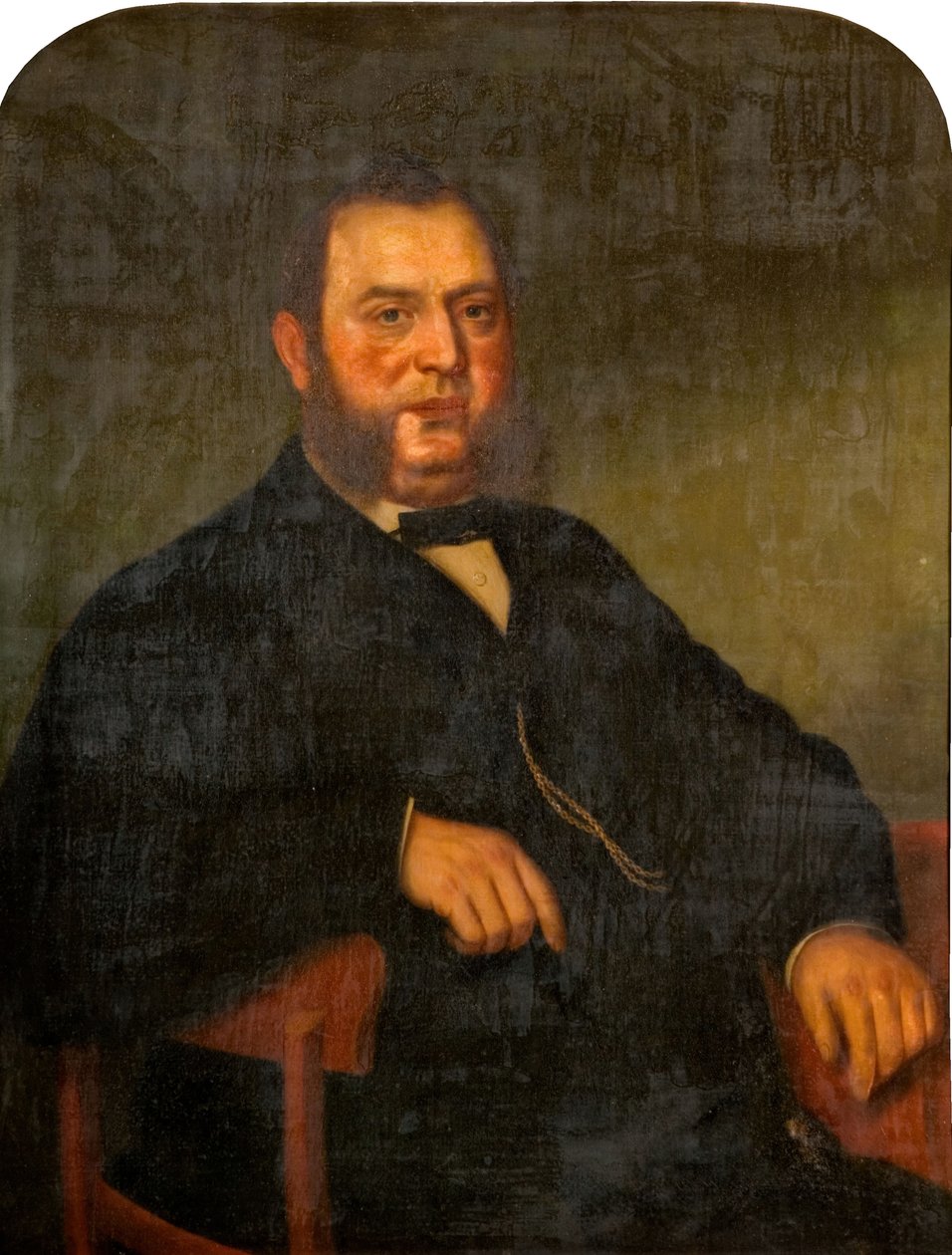 Portret van George Haynes door Jonathon Pratt