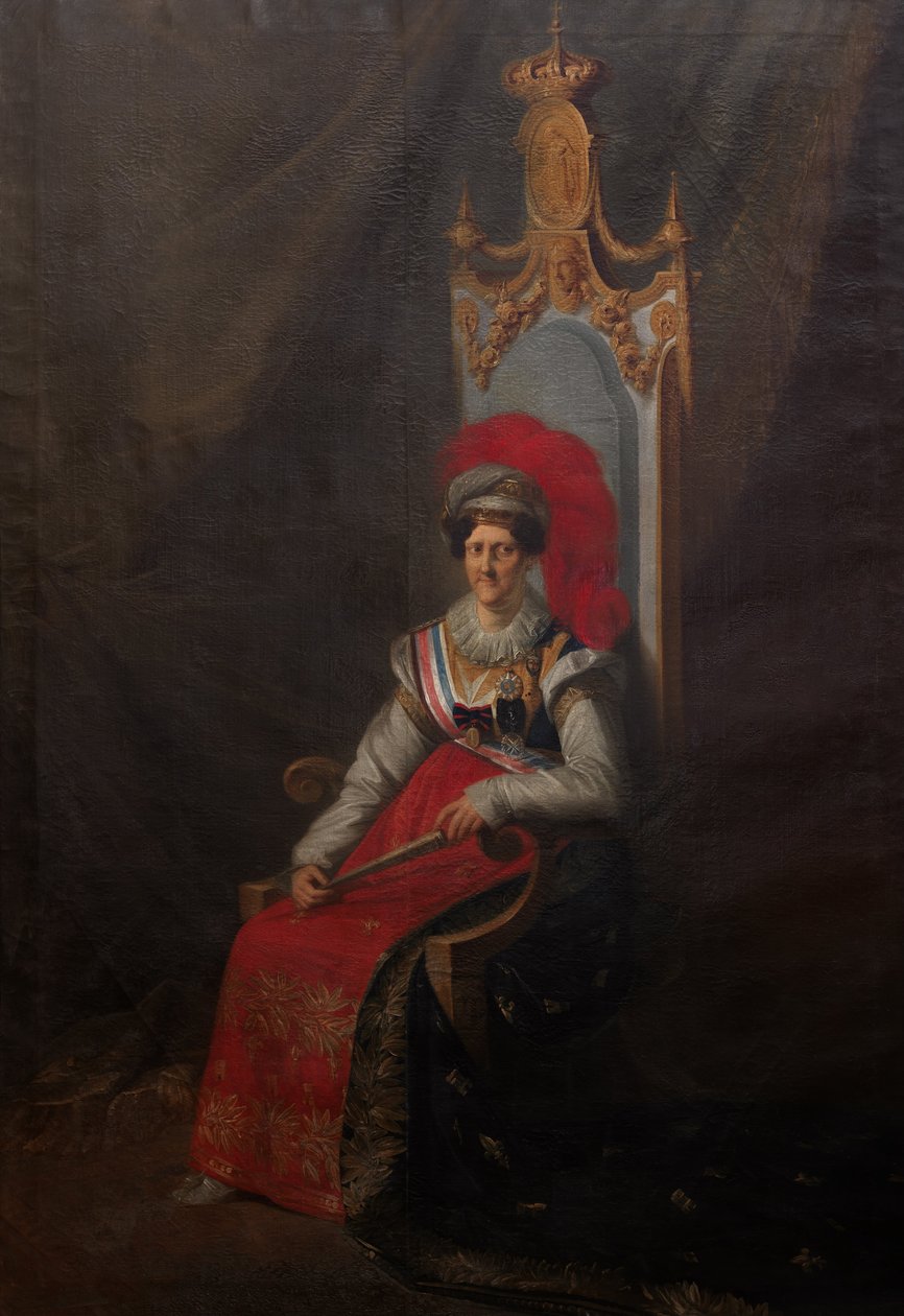 Carlota Joaquina (1775-1830), Koningin van Portugal door João Baptista Ribeiro