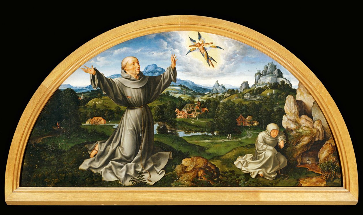 Altaarstuk van de ontmaagding van Christus ... door Joos van Cleve