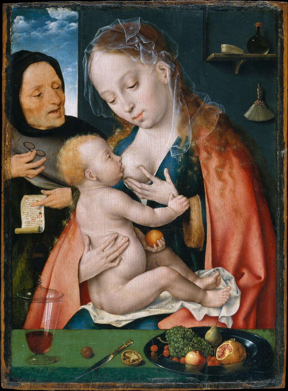 De Heilige Familie, ca. 1512-1513 door Joos van Cleve