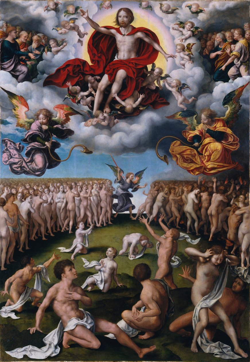 Het Laatste Oordeel door Joos van Cleve
