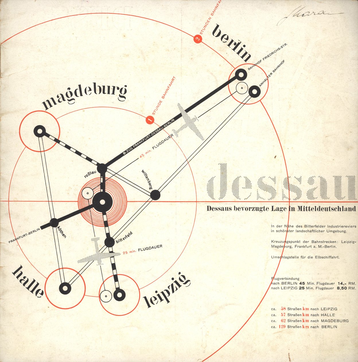 Dessau: op de Grond van Oude Cultuur, 1931 door Joost Schmidt