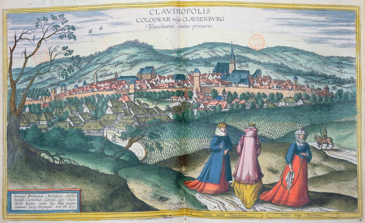 Kaart van Claudiopolis, uit 