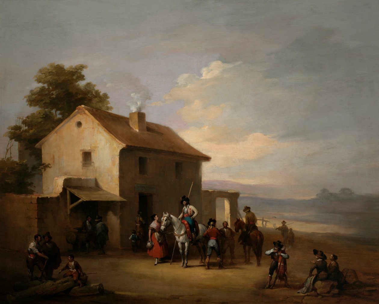 Een Herberg op het Platteland door José Elbo