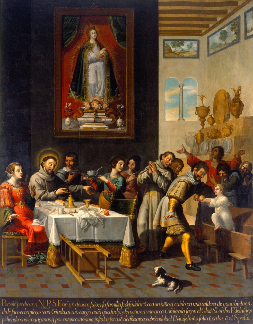 Het Wonder van Sint-Franciscus van Assisi door José Juárez