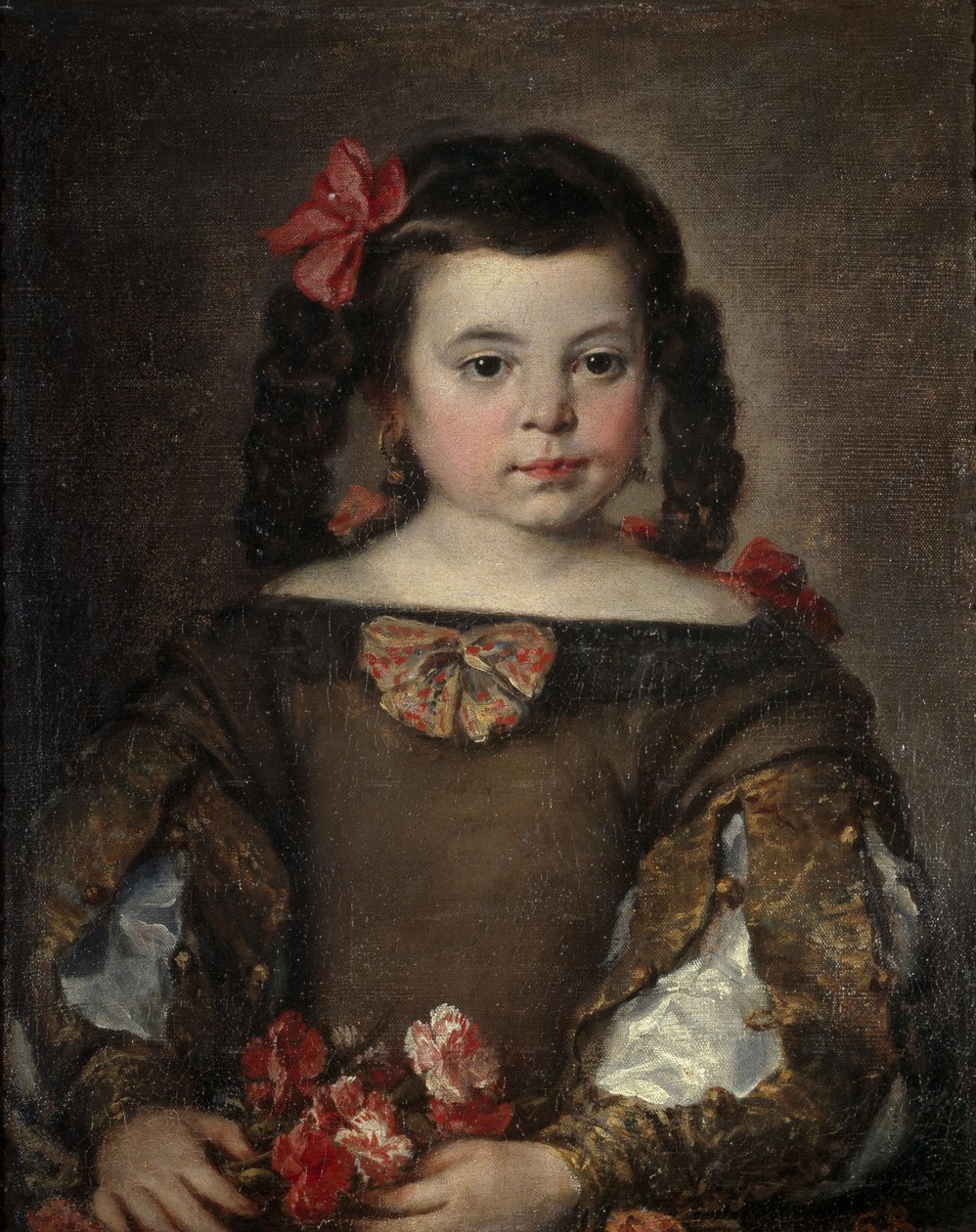 Portret van een meisje door José Antolínez