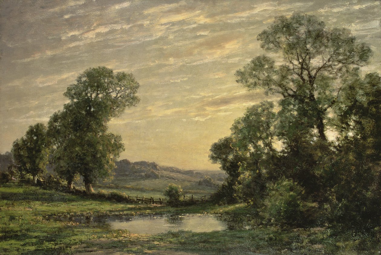 Landschap bij Arundel, Sussex door Jose Weiss