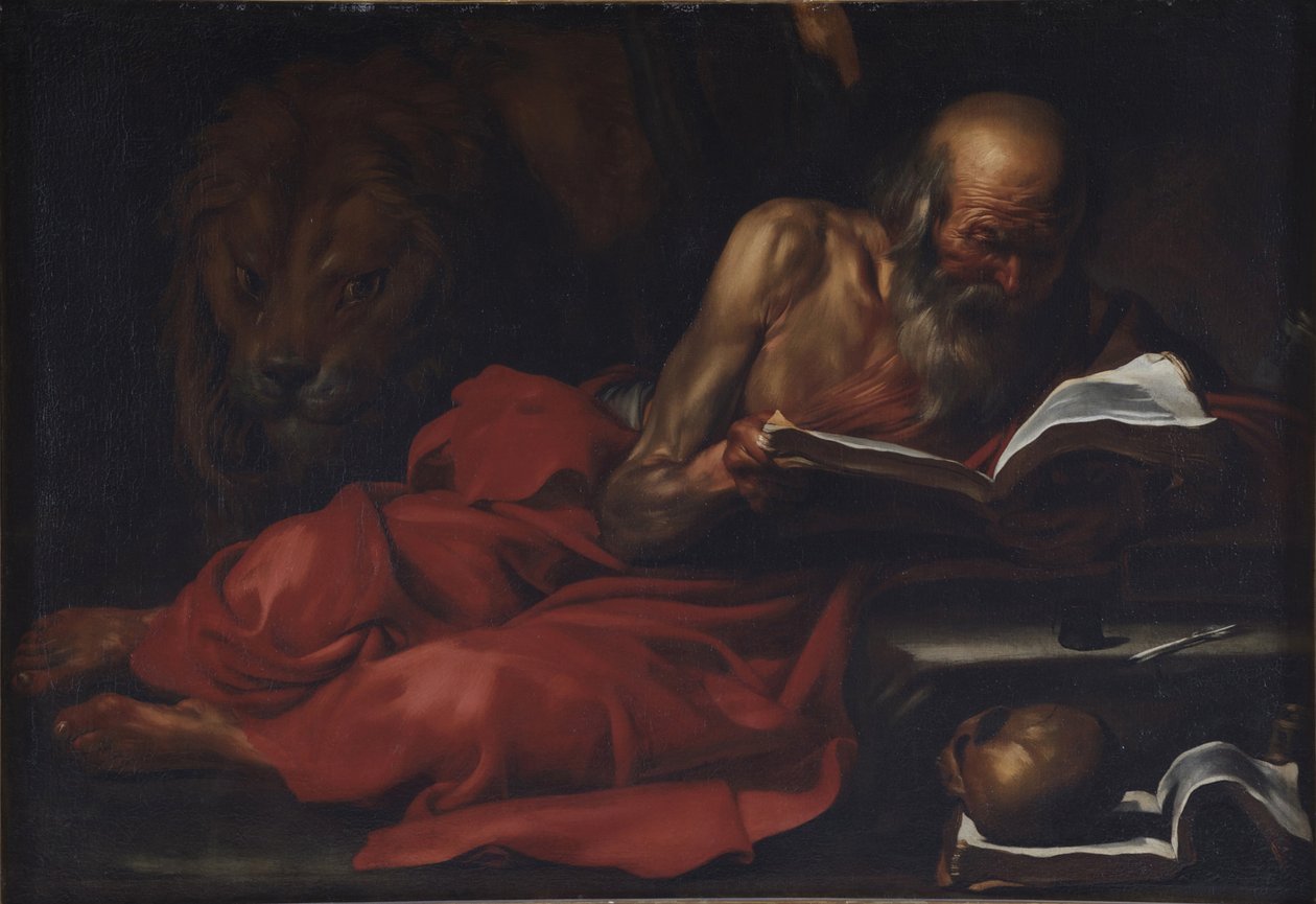 Sint Hiëronymus door Jusepe de Ribera