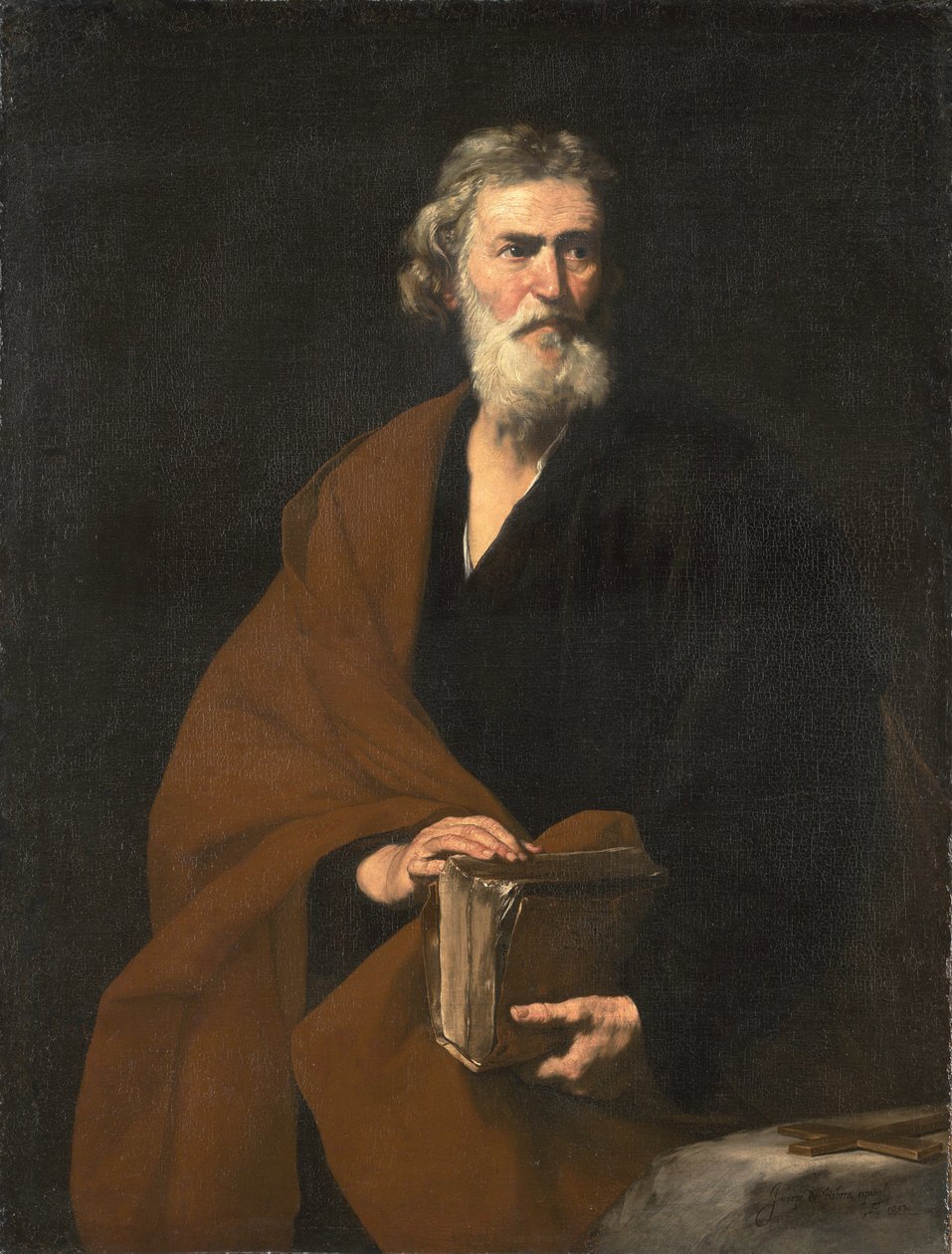 Sint Mattheüs de Evangelist door Jusepe de Ribera