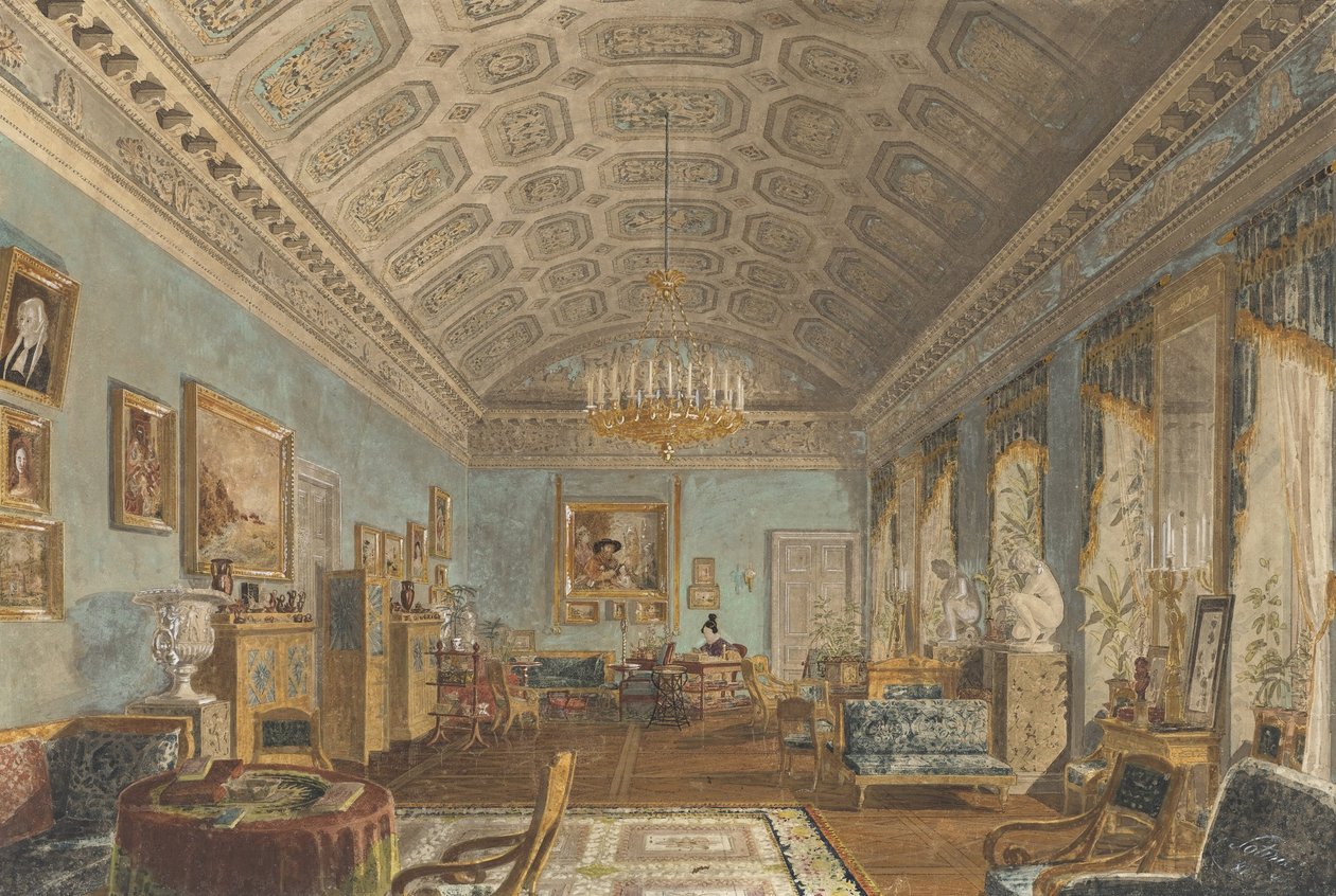 De Studie van Tsarina Alexandra Fjodorovna door Josef Sotira