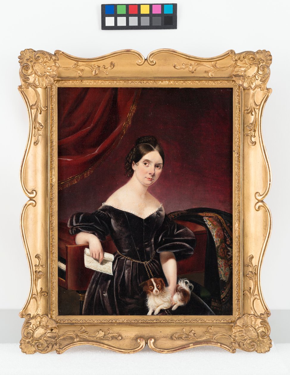 Amalie (Amalia) Schütz-Oldosi, zangeres door Josef Danhauser