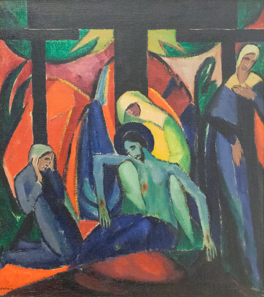 De kruisafneming door Josef Eberz