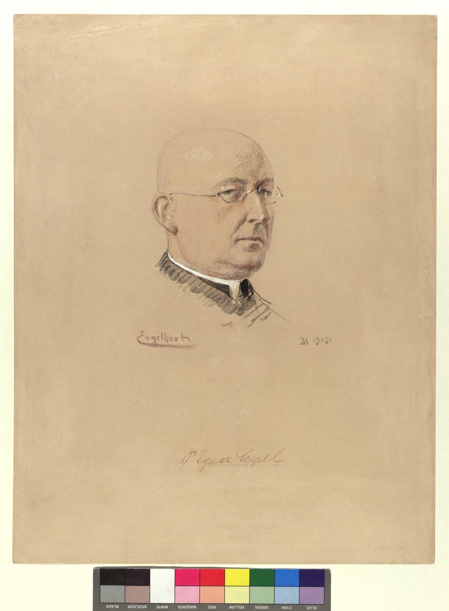 Dr. Ignaz Seipel door Josef Engelhart