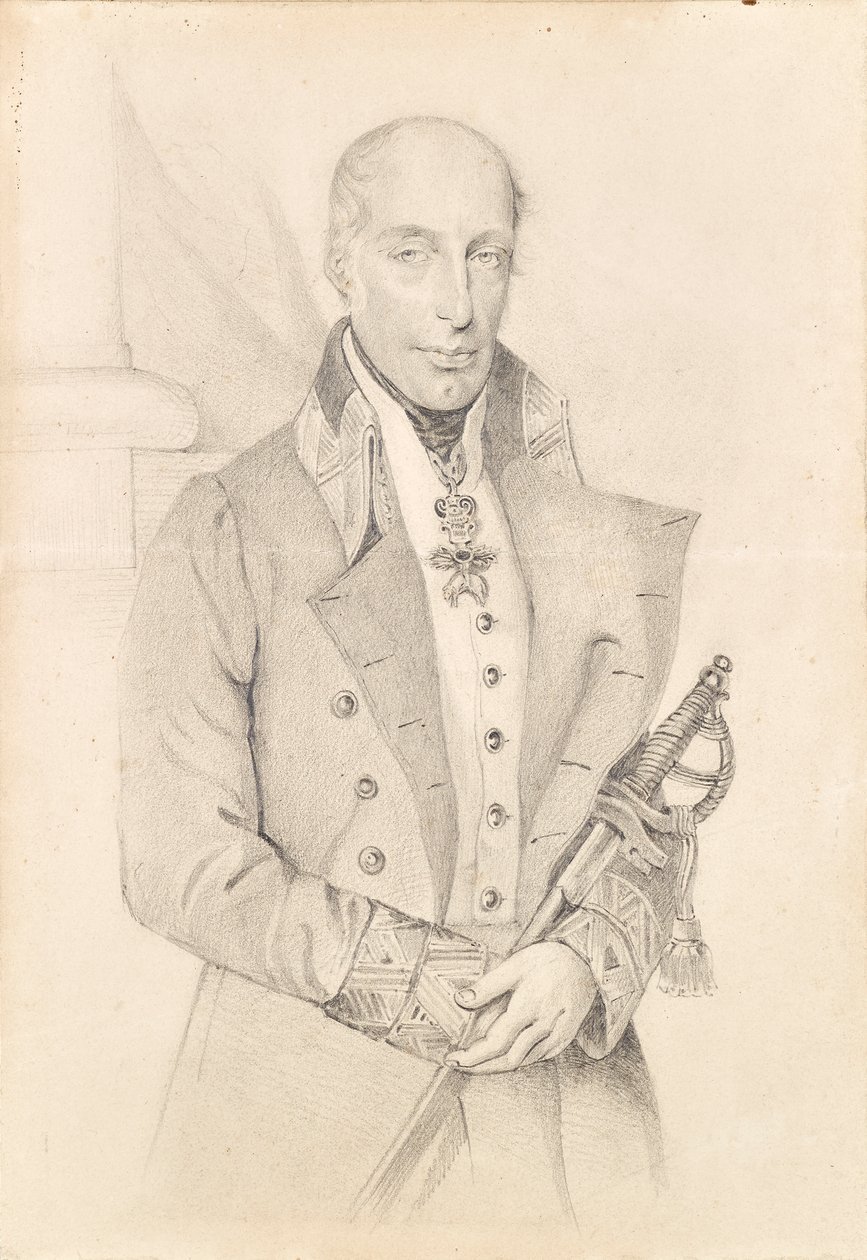Aartshertog Rainer van Oostenrijk (1783–1853), onderkoning van Lombardije-Venetië door Josef Kriehuber