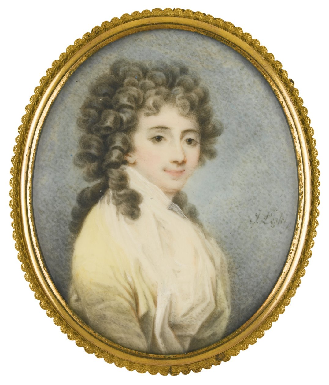 Portret van gravin Zofia Potocka-Witt 1760-1822, tweede helft van de 18e eeuw door Josef Leski