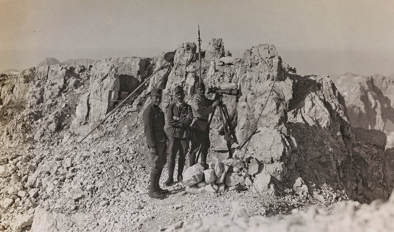 Album "Meine weltkriegs - Erinnerungen Zuid-West Front (Karinthië, Italië, Zuid-Tirol) 31/03/1915-12/11/1918 - Josef Zohles Wenen": Aartshertog van Oostenrijk Ferdinand door Josef Zohles