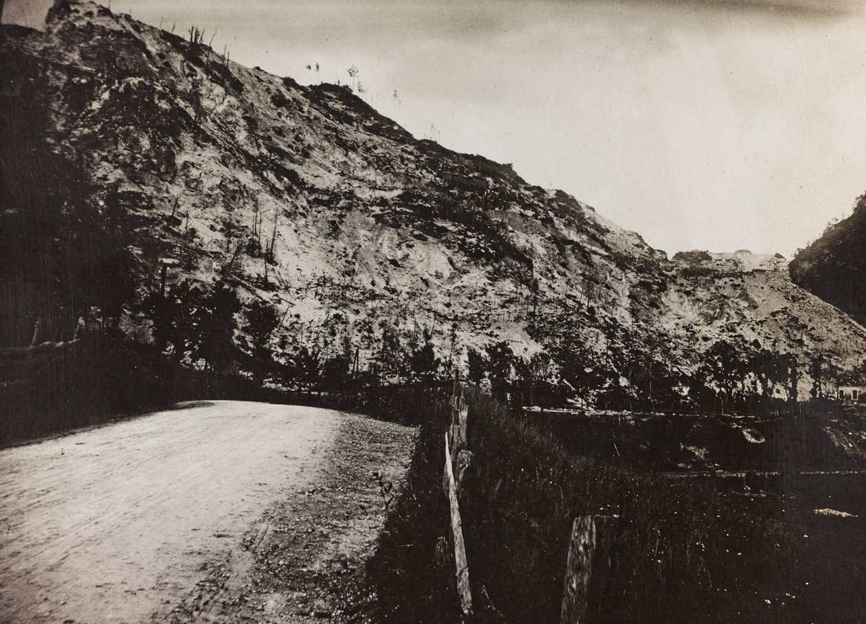 Album "Meine weltkriegs - Erinnerungen Zuidwestfront (Karinthië, Italië, Zuid-Tirol) 31/03/1915-12/11/1918 - Josef Zohles Wien": Fort Hensel door Josef Zohles