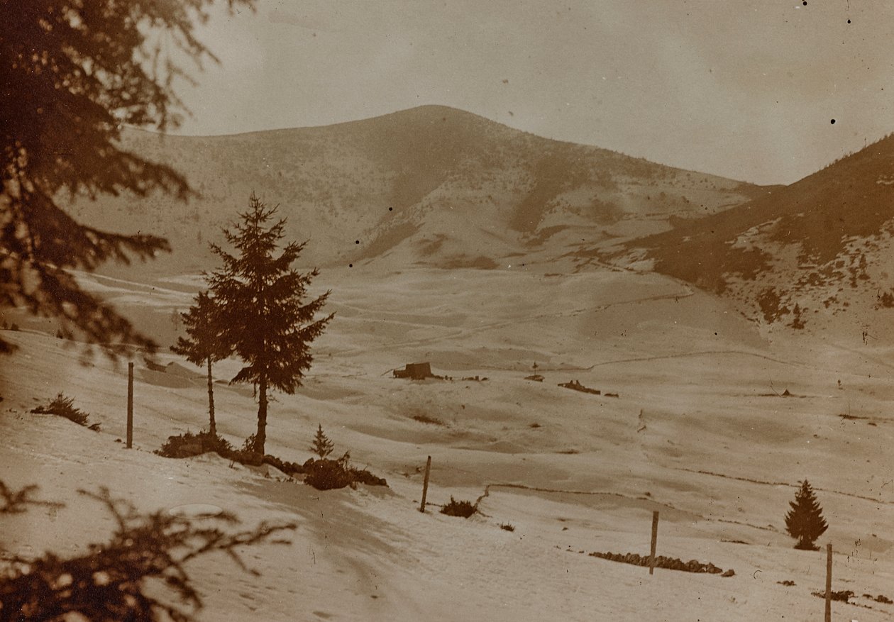 Album "Meine weltkriegs - Erinnerungen South-West Front (Karinthië, Italië, Zuid-Tirol) 31/03/1915-12/11/1918 - Josef Zohles Wien": Santa Giustina door Josef Zohles