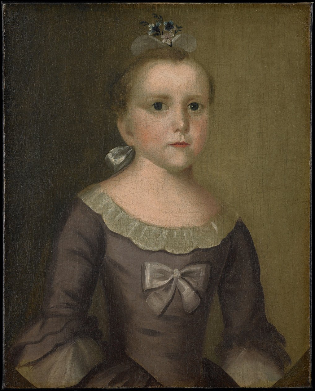 Portret van Abigail Gowen, 1763 door Joseph Badger