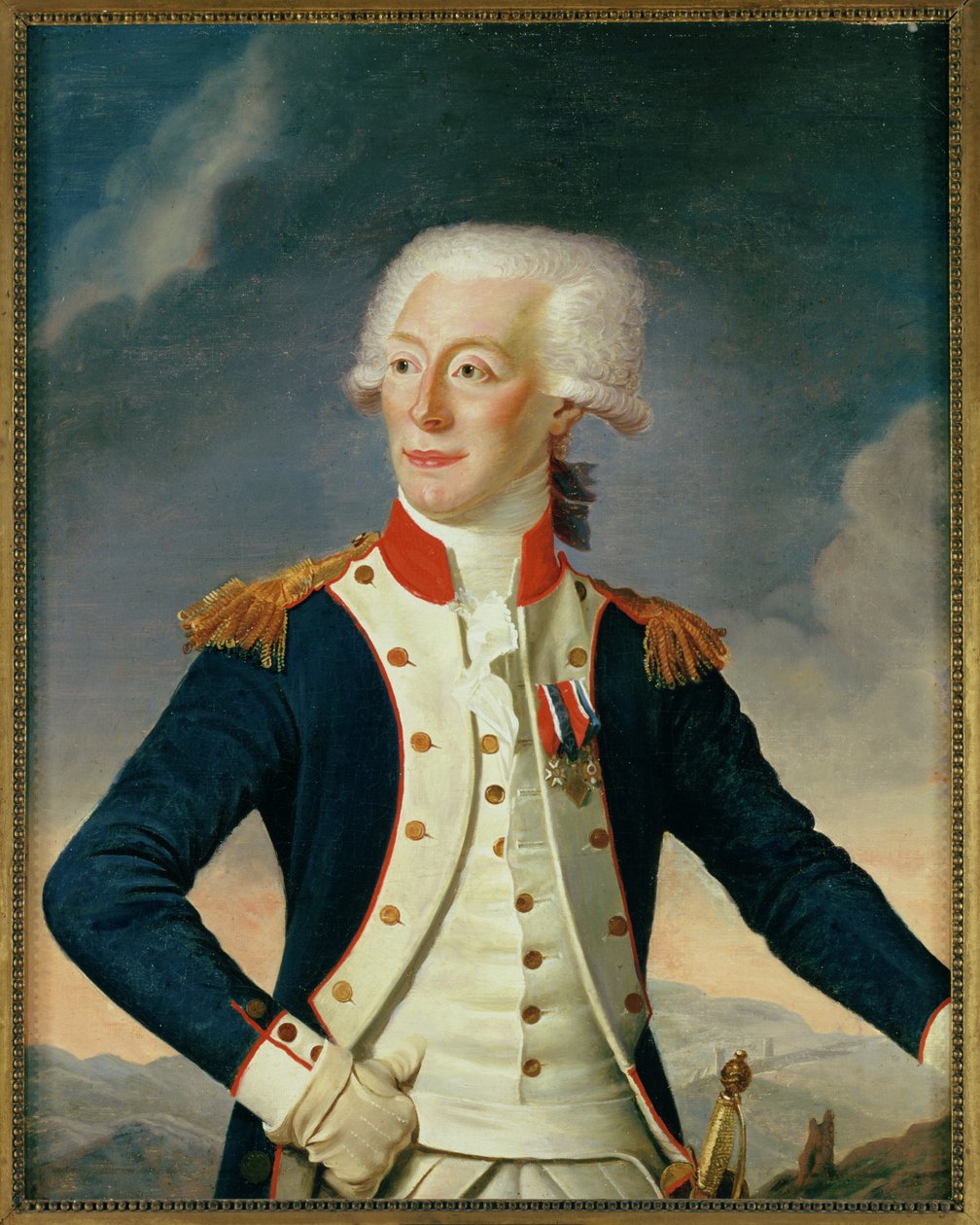 Markies Marie-Joseph-Paul-Yves-Roch-Gilbert du Motier de Lafayette, 1790 door Joseph Boze