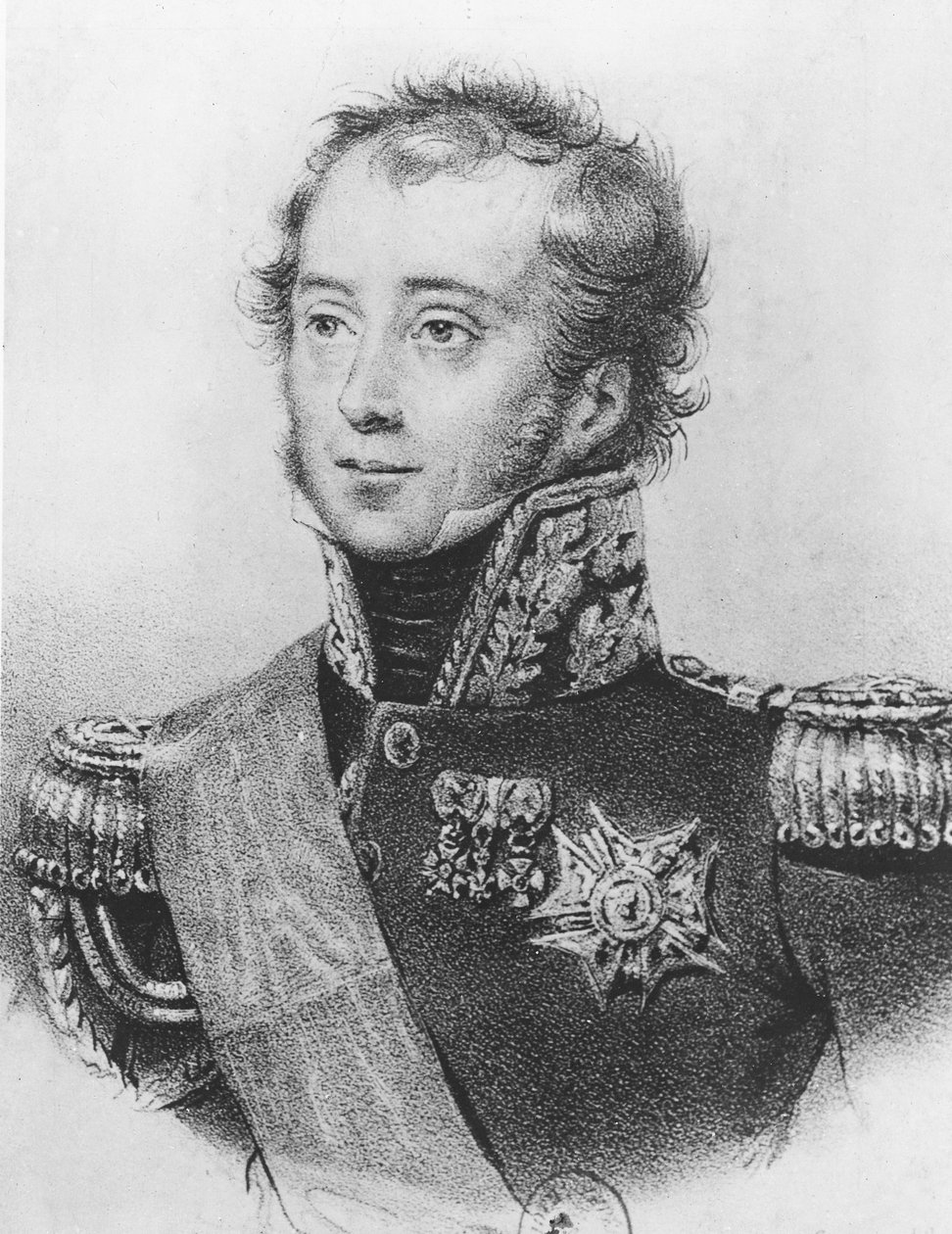 Louis-Auguste-Victor, Graaf de Ghaisnes de Bourmont door Joseph Chabord