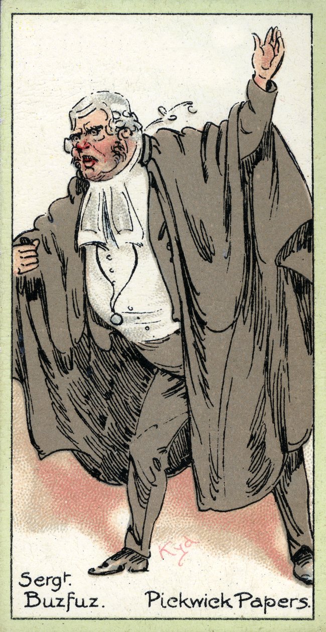 Sergeant Buzfuz, uit 