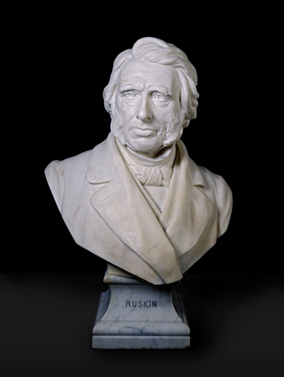 Portretbuste van John Ruskin, 1881 door Joseph Edgar Boehm