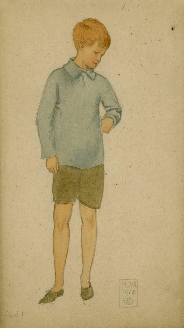 Lewis P., 14 juli 1920 door Joseph Edward Southall