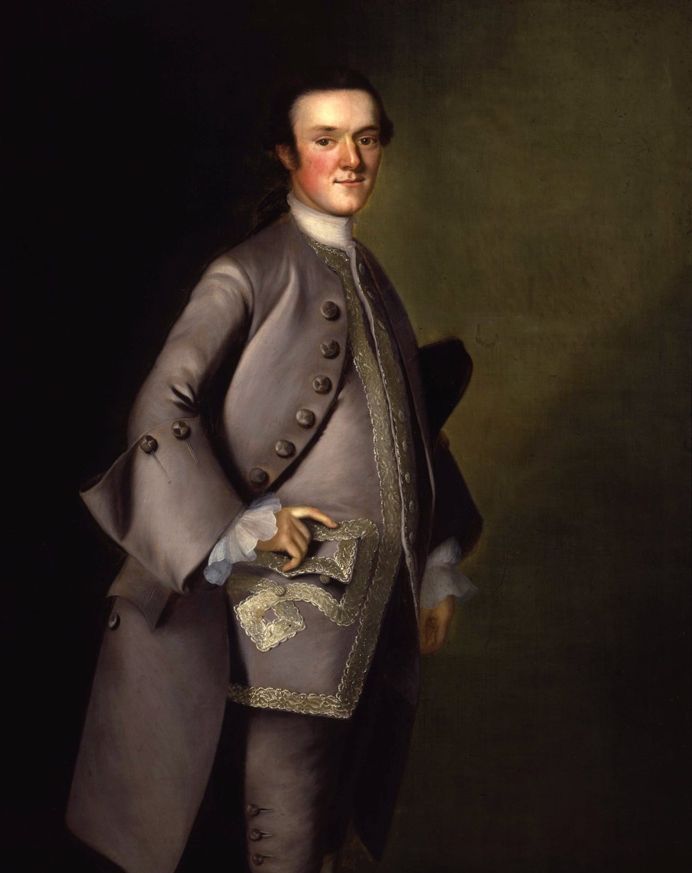 Portret van Thomas Wentworth, 1761 door Joseph Jonathan Blackburn