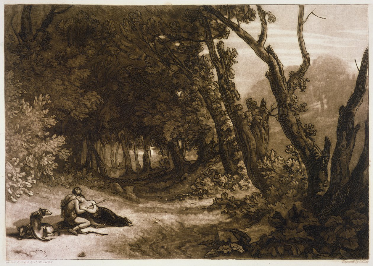 F.41.I Procris en Cephalus, uit de 