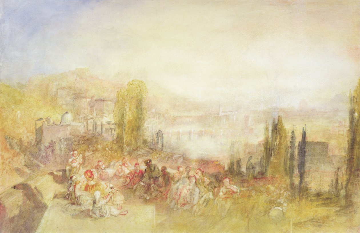 Florence, 1851 door Joseph Mallord William Turner