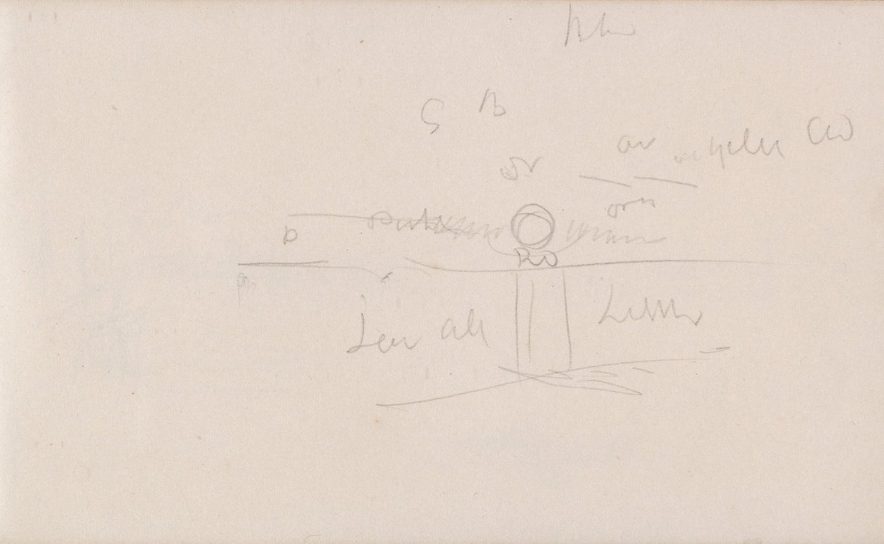 Het Kanaalschetsboek door Joseph Mallord William Turner