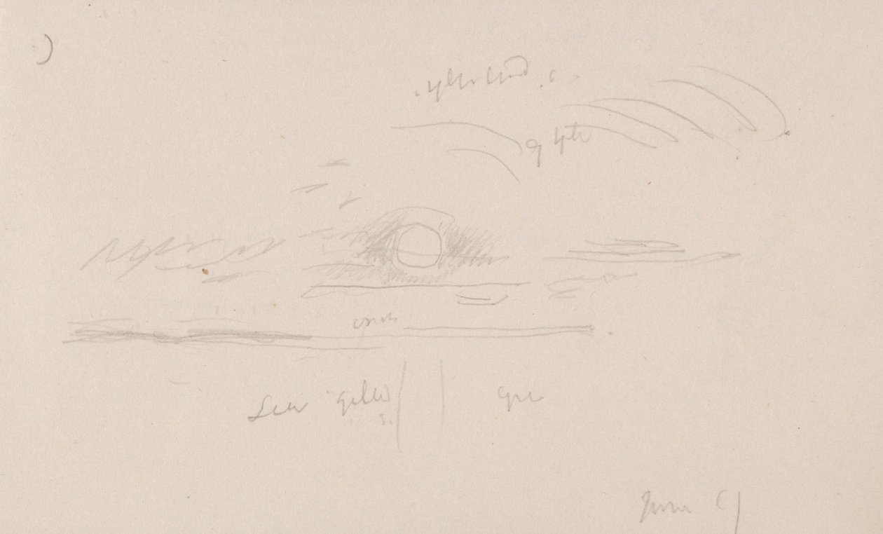 Het Kanaalschetsboek door Joseph Mallord William Turner