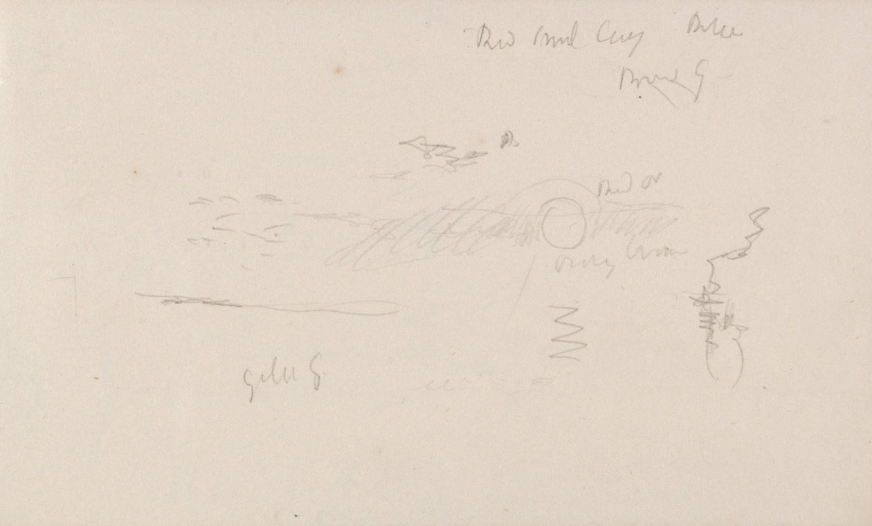 Het Kanaalschetsboek door Joseph Mallord William Turner