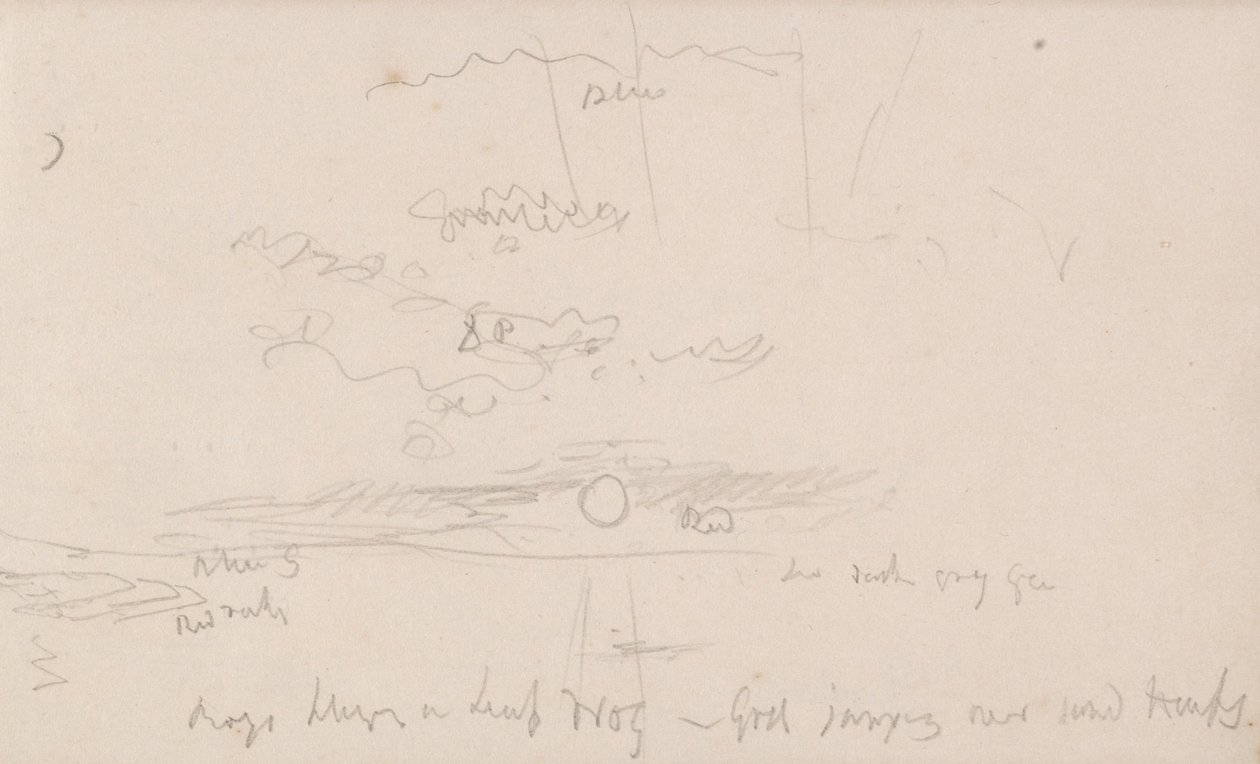 Het Kanaalschetsboek door Joseph Mallord William Turner