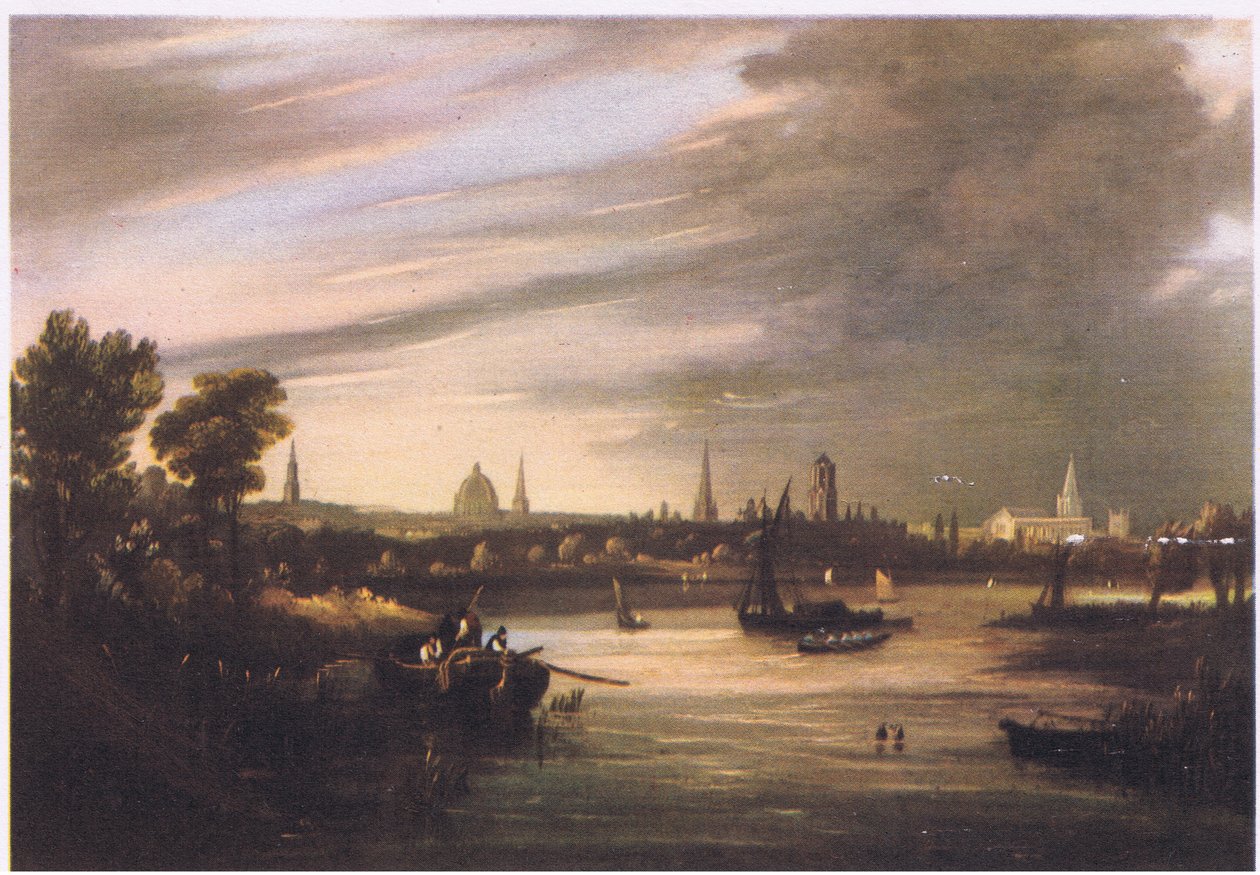 West Prospect van Oxford door Joseph Mallord William Turner