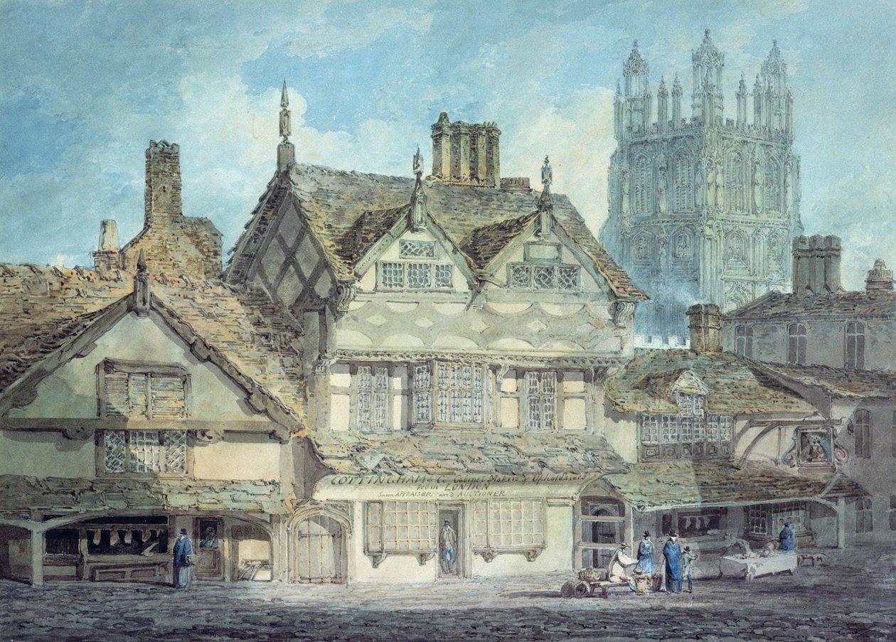 Wrexham, Denbighshire door Joseph Mallord William Turner