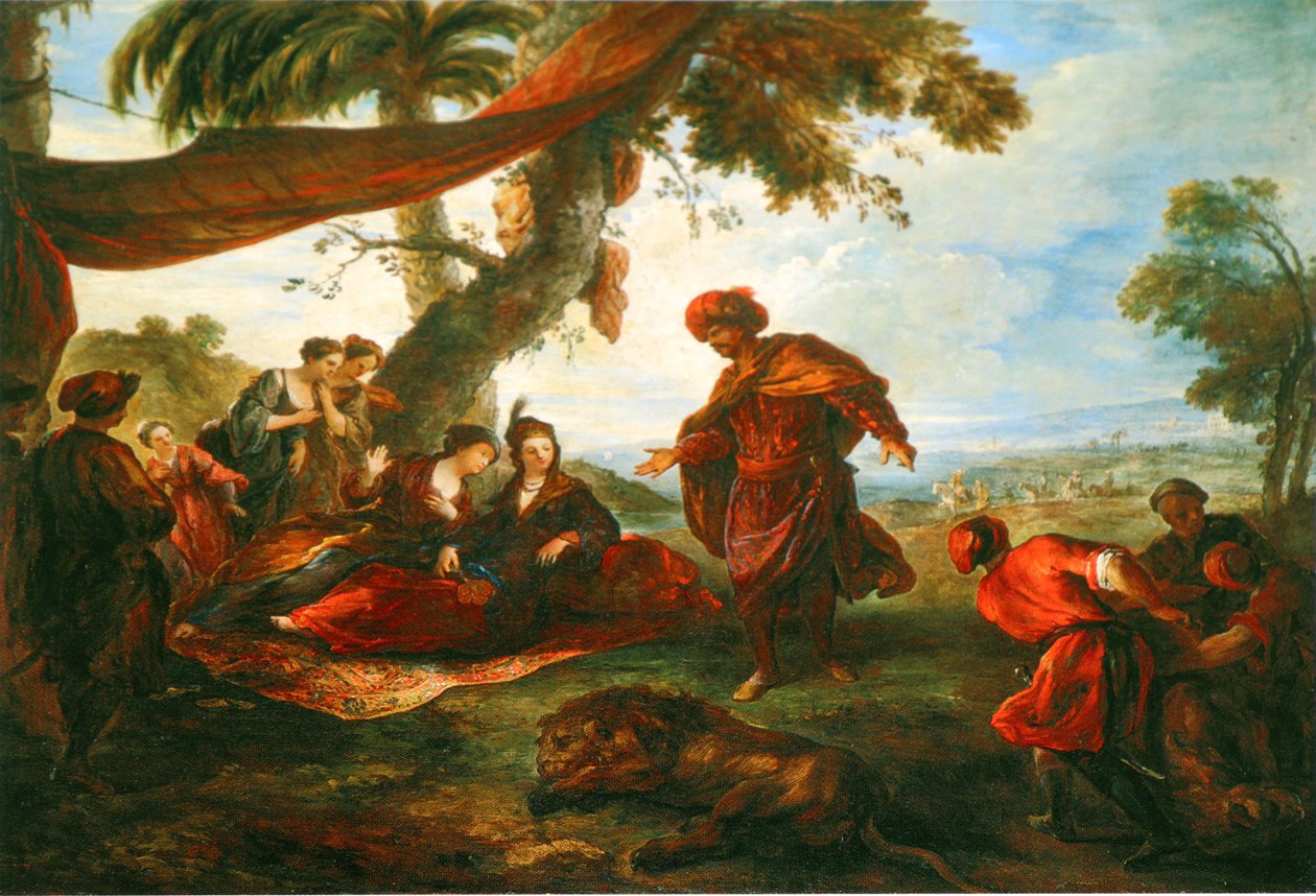 Offergave aan de sultane door Joseph Parrocel