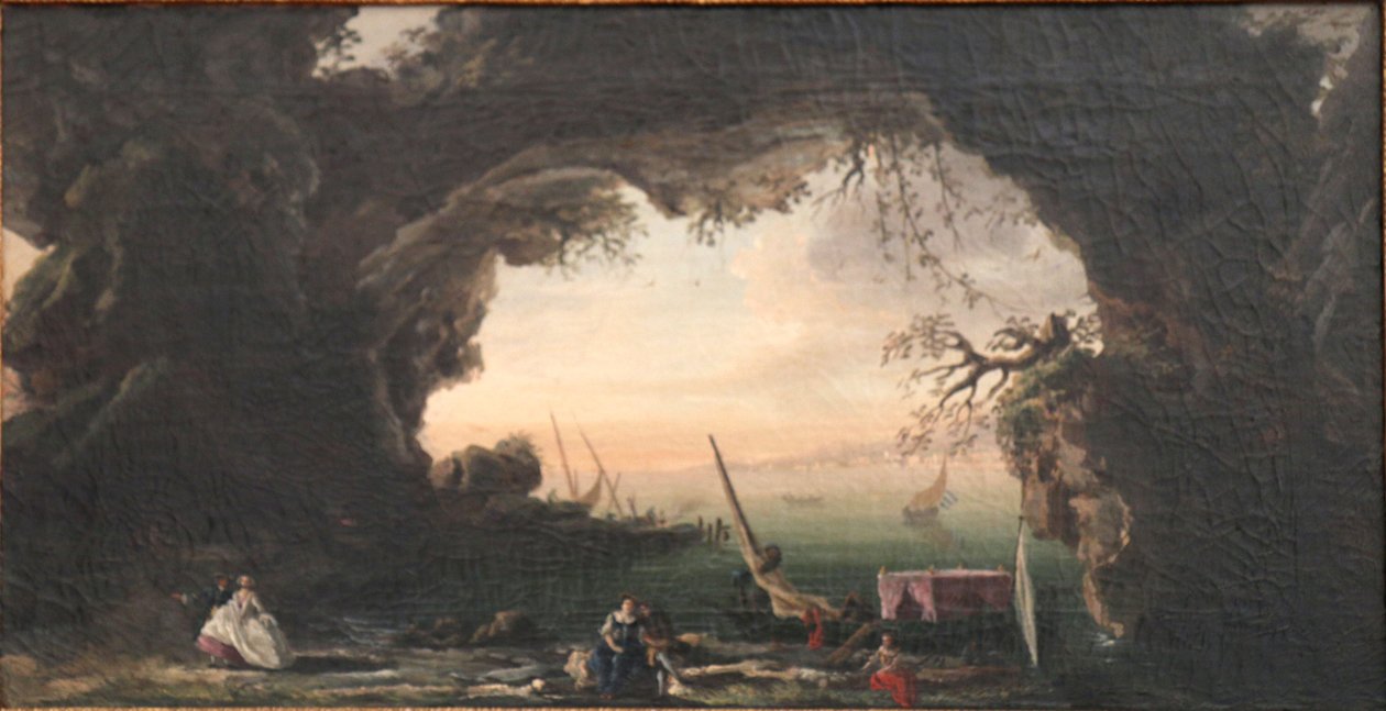 De Italiaanse gondel door Claude Joseph Vernet