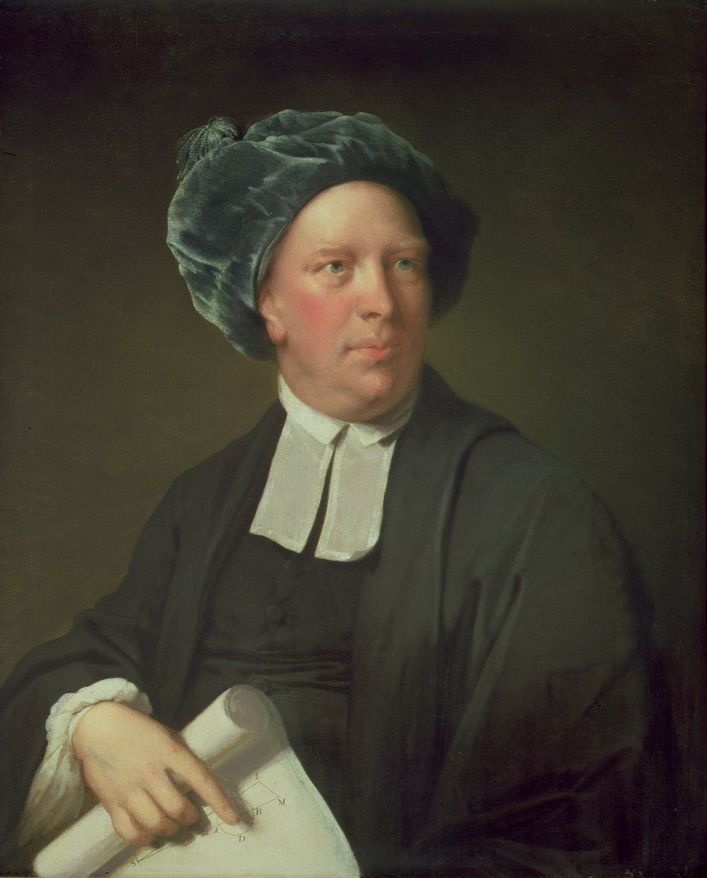 Rev. John Pickering, c.1777-80 door Joseph Wright of Derby