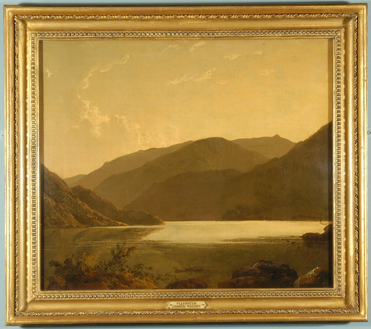 Ullswater, 1795 door Joseph Wright