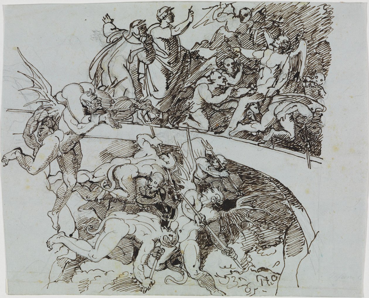 Bij het pekmeer der omkopers, de raadsheer van Lucca (Dante