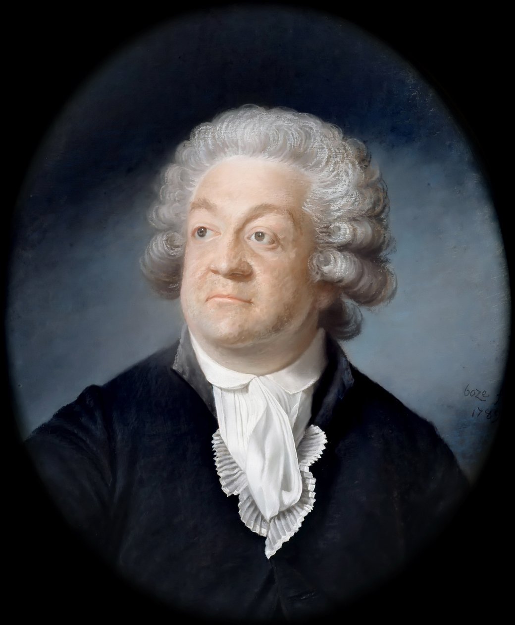 Portret van Honoré Gabriel Riqueti, graaf van Mirabeau 1749-1791 door Joseph Boze