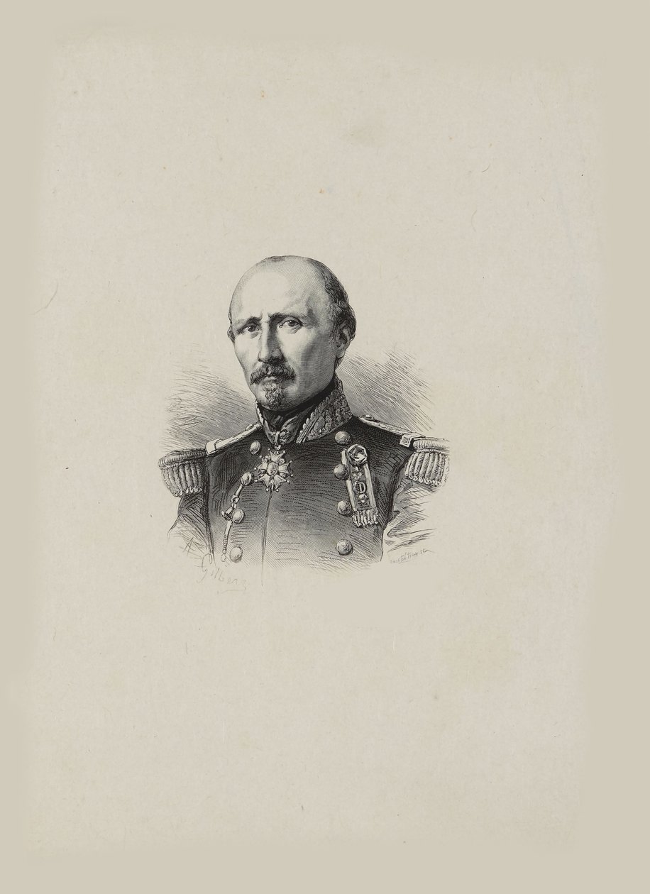 Generaal Adolphe Le Flô 1804-1887 door Joseph Burn Smeeton and Auguste Tilly.
