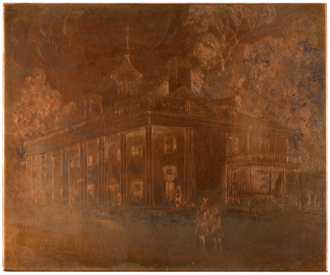 (Mount Vernon) door Joseph C. Claghorn