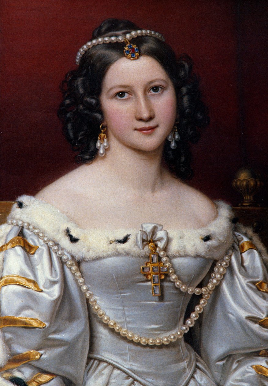 Portret van Charlotte door Joseph Carl Stieler